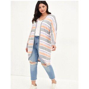 Torrid Women's Plus Size 1 1X Super Soft Knit Cocoon Cardigan